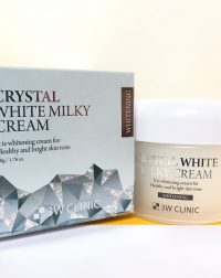 Kem Dưỡng Trắng Da Hàn Quốc Crystal White Milky Cream 3W Clinic